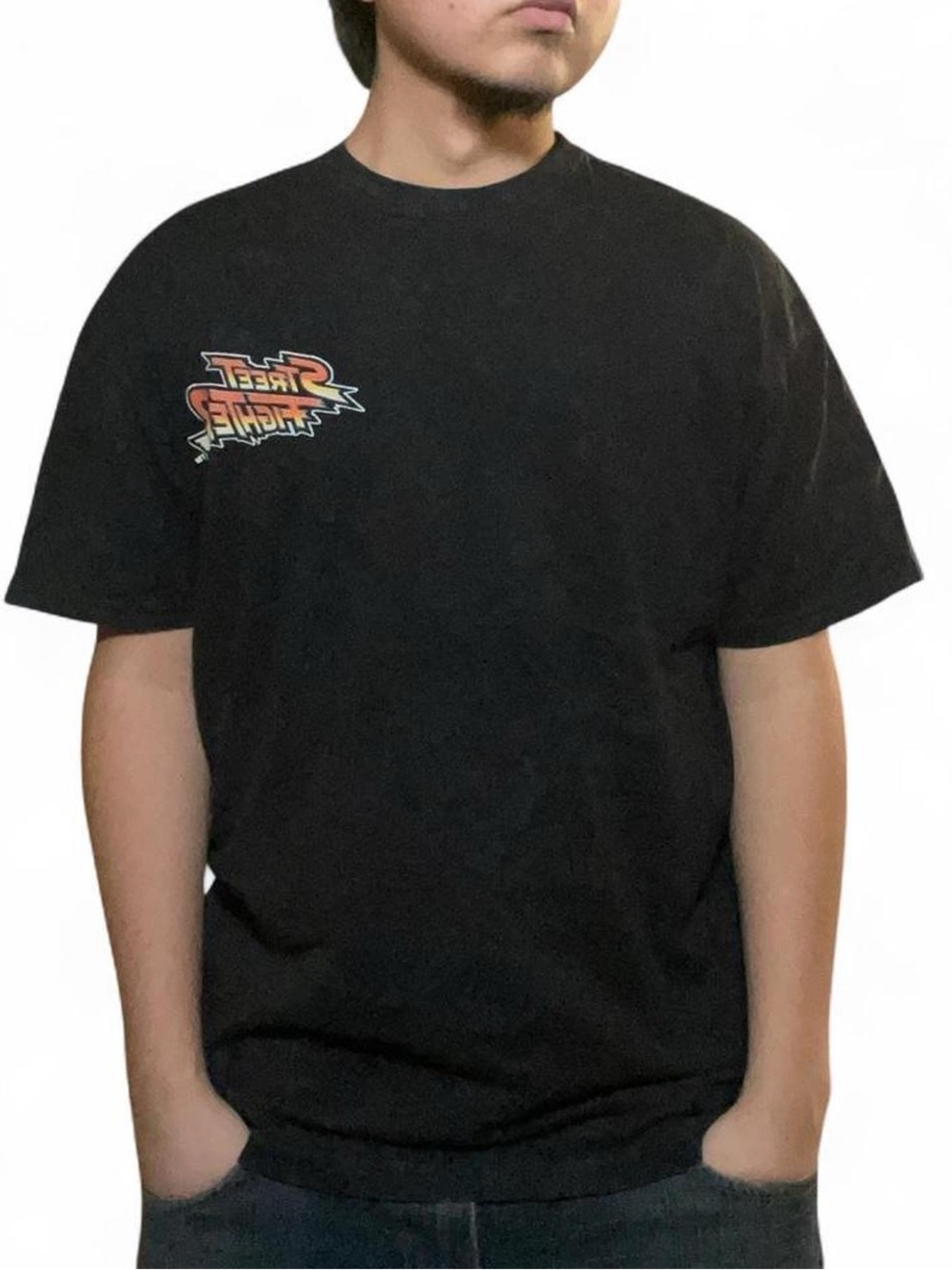 Street‎ Fighter Ryu Graphic Acid Wash Graphic T-Shirt